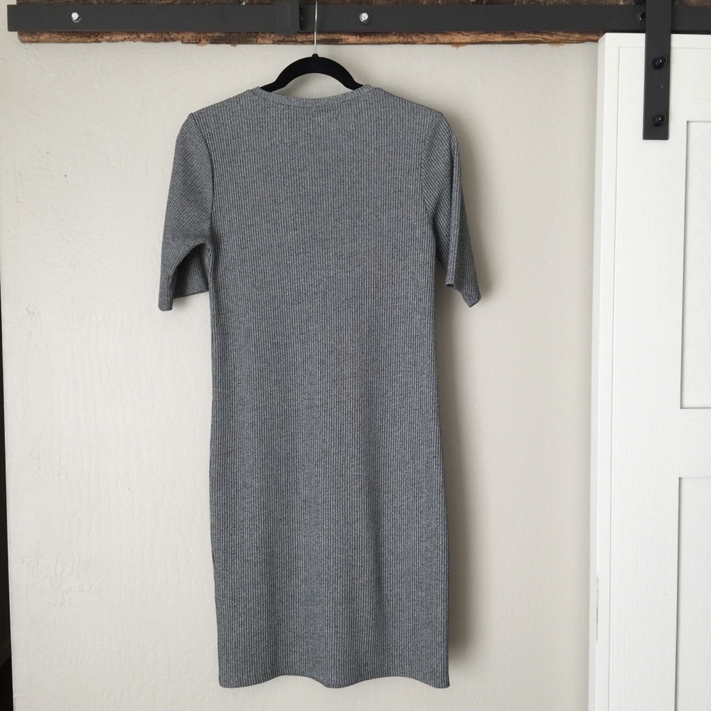 Topshop Ribbed Dress - Picture 5 of 5